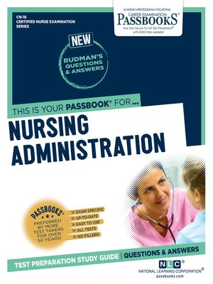 cover image of NURSING ADMINISTRATION
